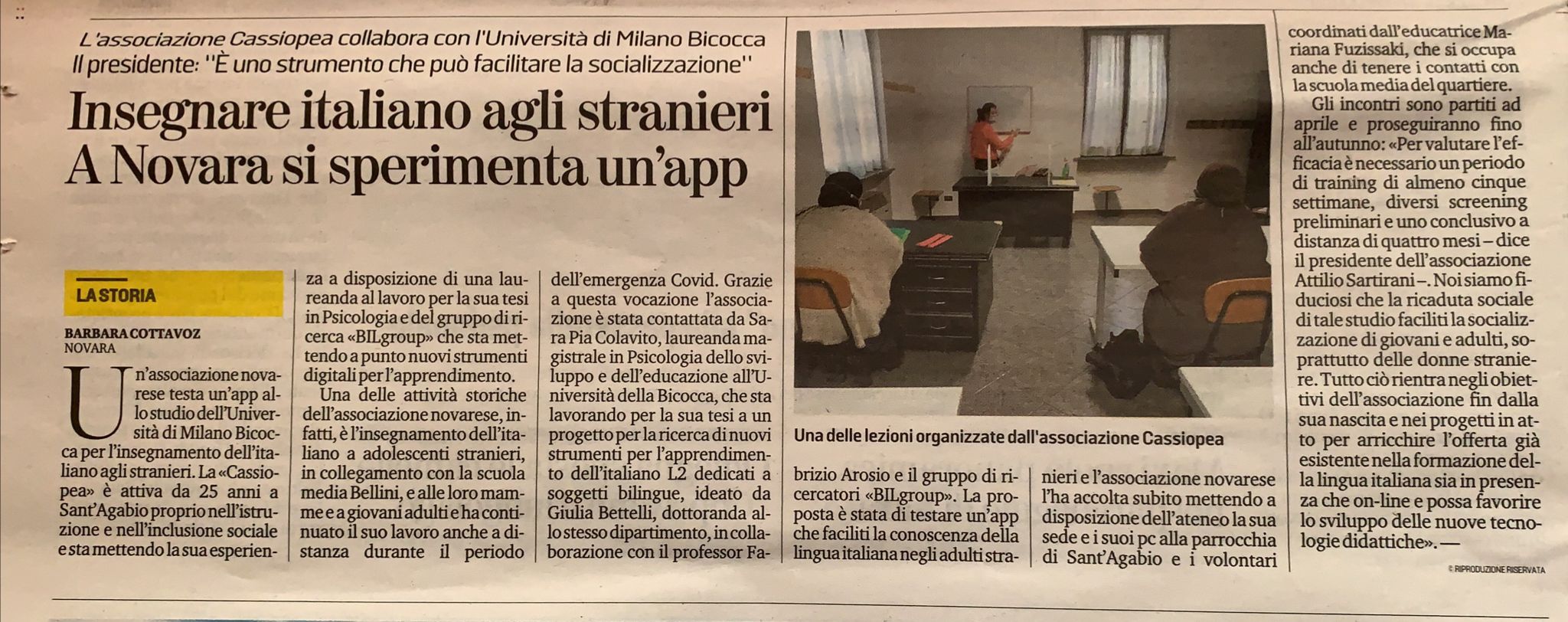 Foto articolo La Stampa